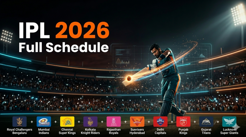 IPL 2026 Fixtures and Schedule