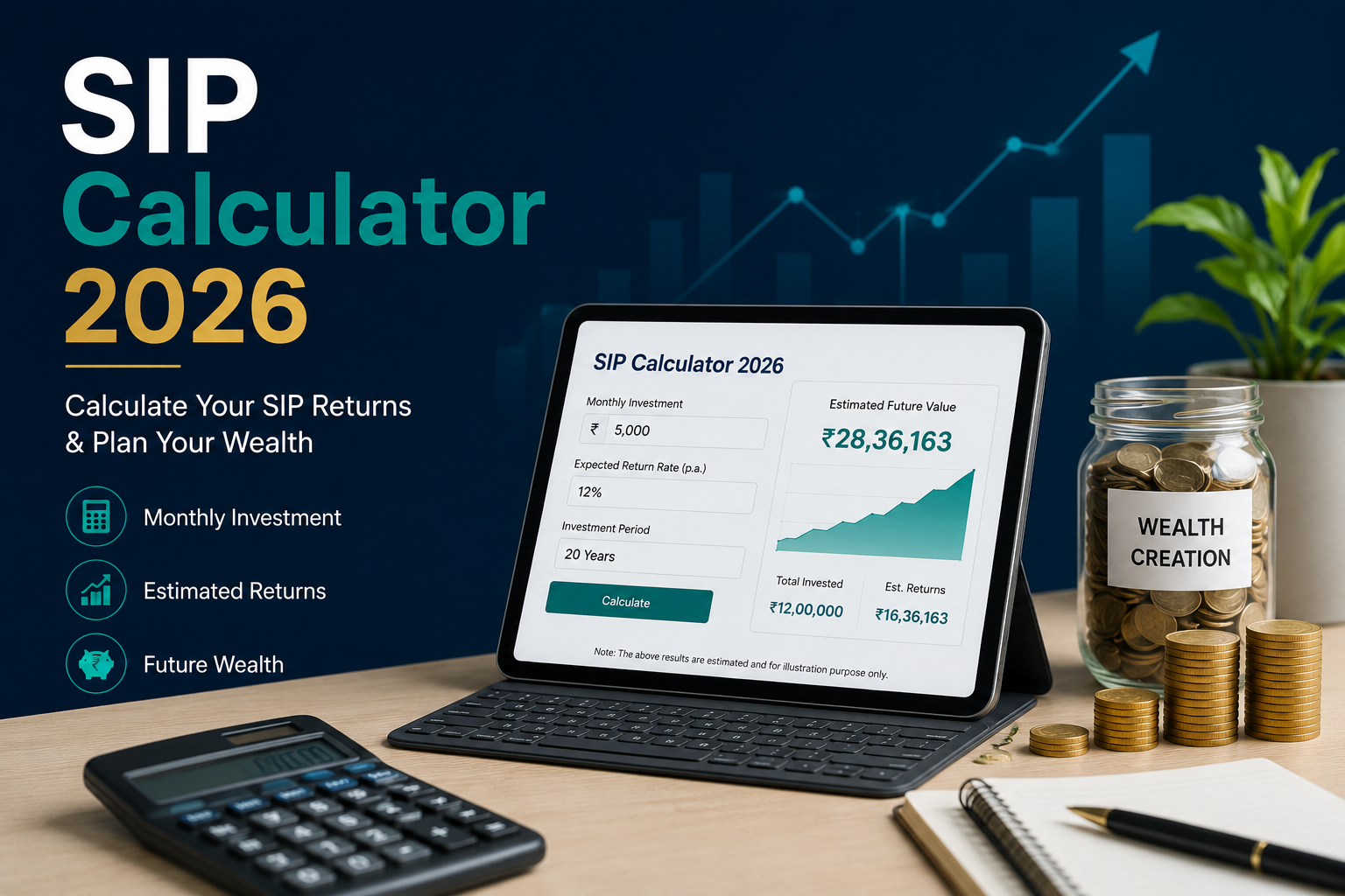 SIP Calculator 2026